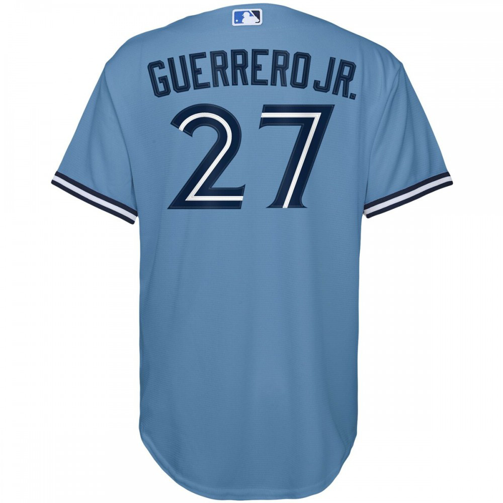 Vladimir Guerrero Jr. Toronto Blue Jays Youth Alternate Replica Player Jersey - Powder Blue-Pro Kit Vault | Brand New 26/27 Sports Jerseys
